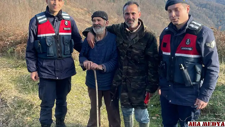 Kayıp adam bitkin halde bulundu