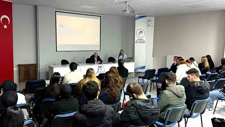 Kaymakam Baskın, KBÜ'de Kamu Yönetimi Dersi'ne konuk oldu