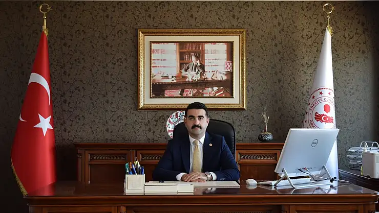 Kaymakam Eser'den veda mesajı