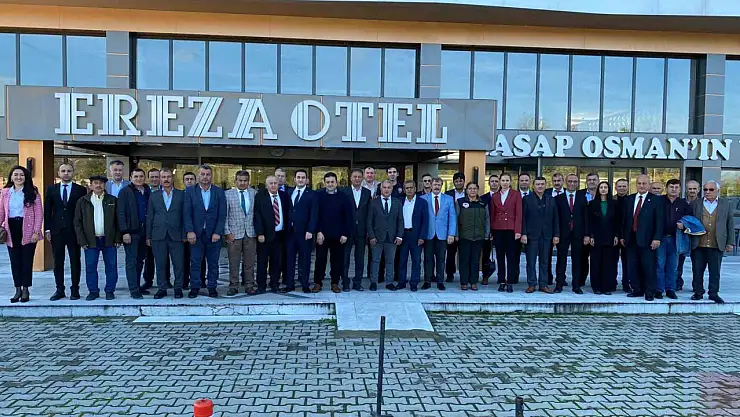 Kaymakam Taşpınar muhtarlar ile bir araya geldi