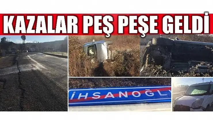 KAZALAR PEŞ PEŞE GELDİ