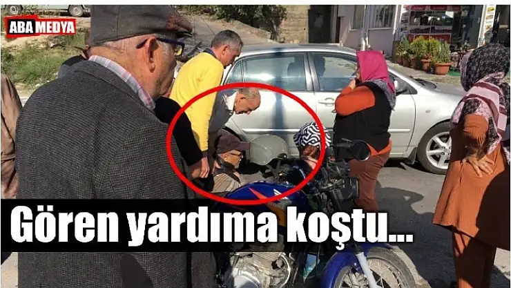 KAZAYI GÖREN YARDIMA KOŞTU
