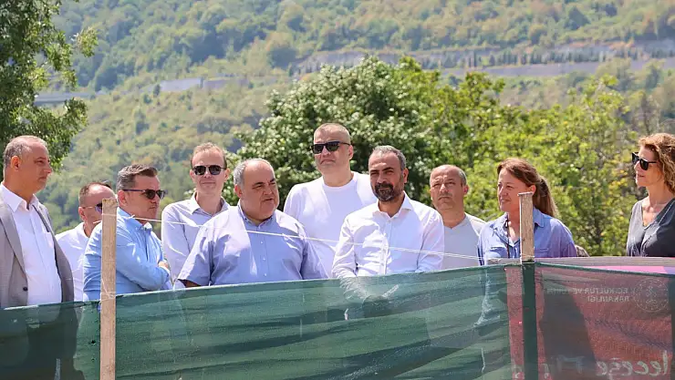 Kazı çalışmaları incelendi