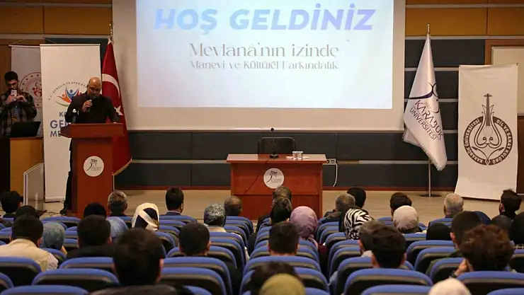 KBÜ'de 'Mevlana'nın İzinde Manevi ve Kültürel Farkındalık' etkinliği