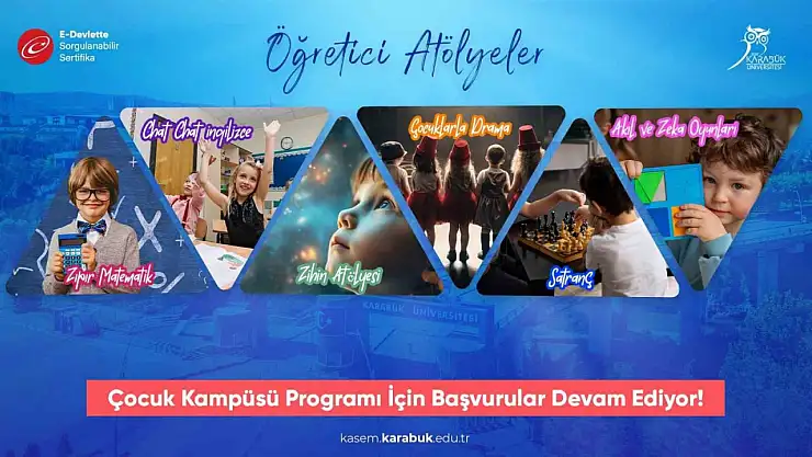KBÜ'den çocuklara özel eğitim hamlesi