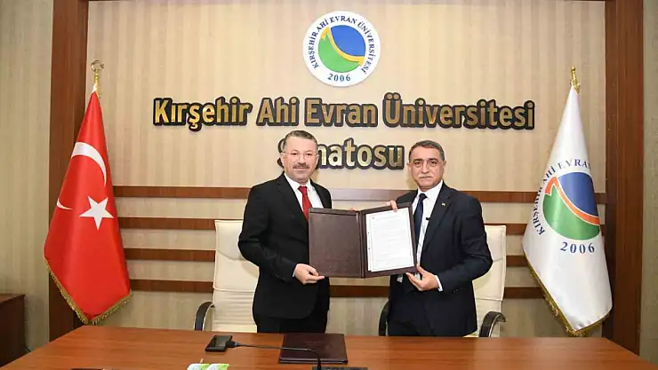 KBU ile Ahi Evran Üniversitesi arasında iş birliği protokolü imzalandı