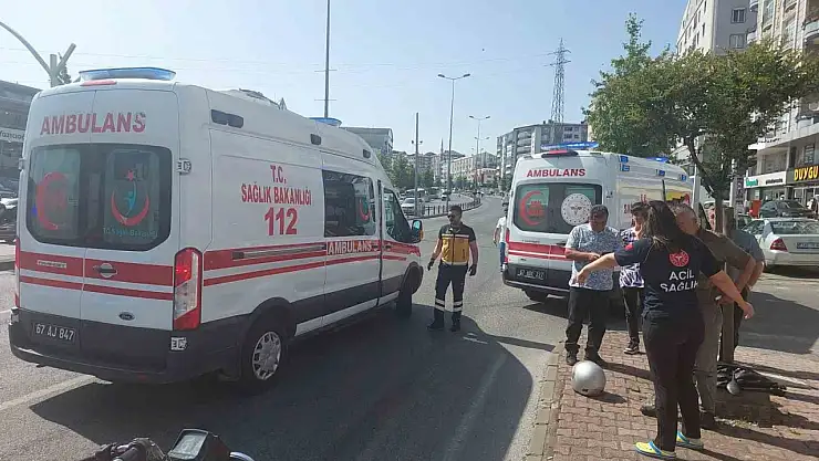 Kdz. Ereğli'de trafik kazası: 2 yaralı