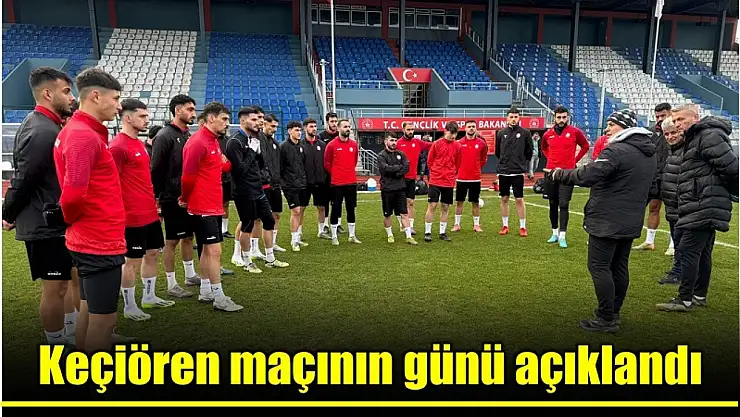 Keçiören Bağlum maçının tarihi belli oldu