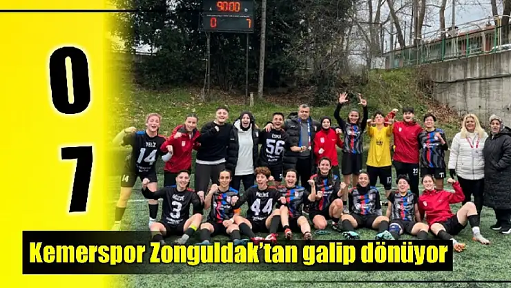 Kemerspor'dan 7 gollü galibiyet