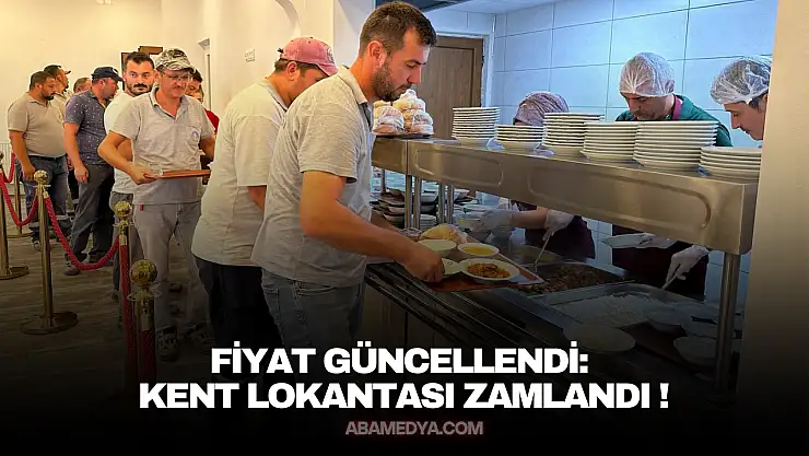 Kent Lokantası Zamlandı!