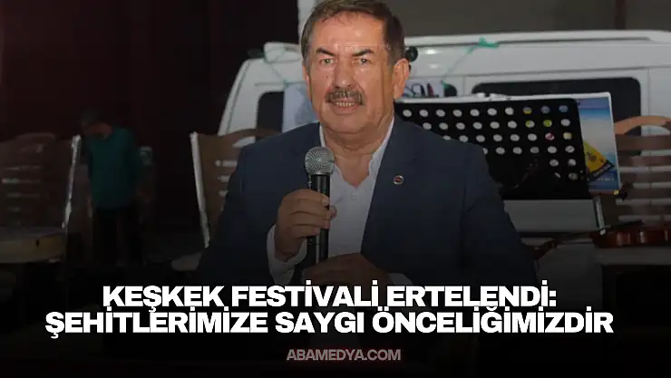 Keşkek Festivali Ertelendi