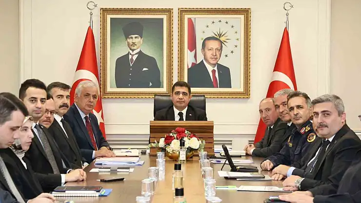 Kış tedbirleri için bir araya geldiler