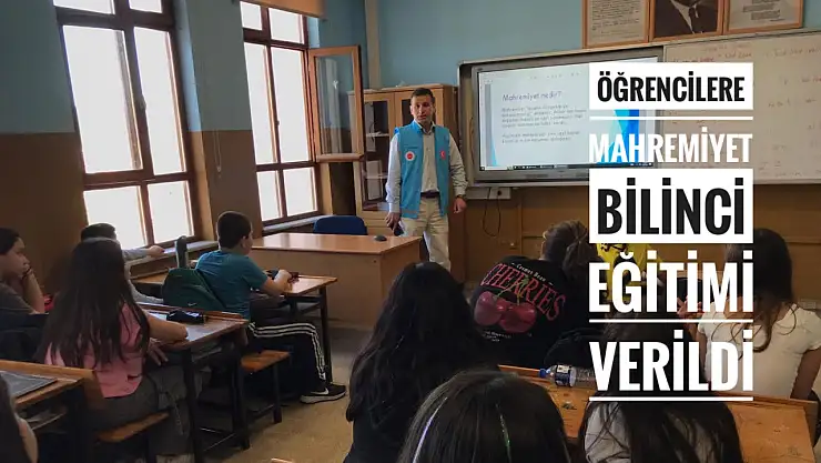 Kişisel sınırlar anlatıldı