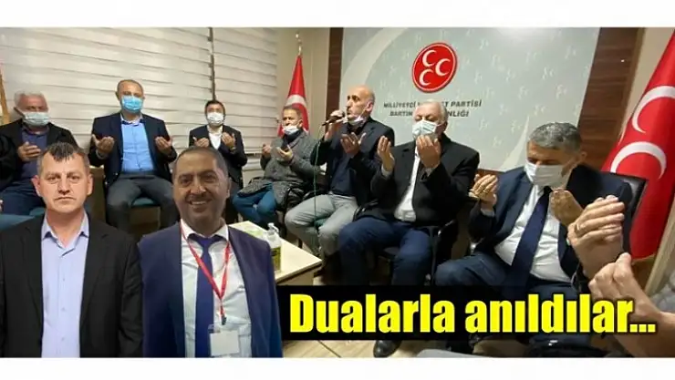 KÖMEÇ VE SEVİLMİŞ DUALARLA ANILDI