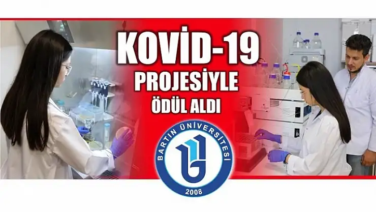 Kovid-19 projesiyle ödül aldı