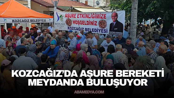 Kozcağız'da Aşure Bereketi Meydanda Buluşuyor