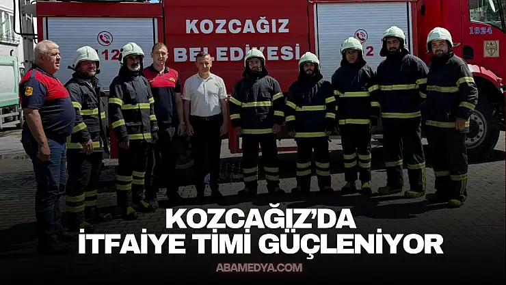 Kozcağız'da İtfaiye Timi Güçleniyor