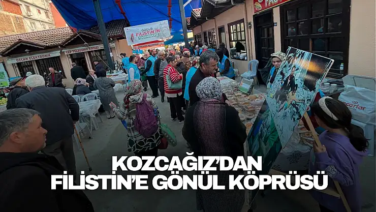 Kozcağız'dan Filistin'e Gönül Köprüsü