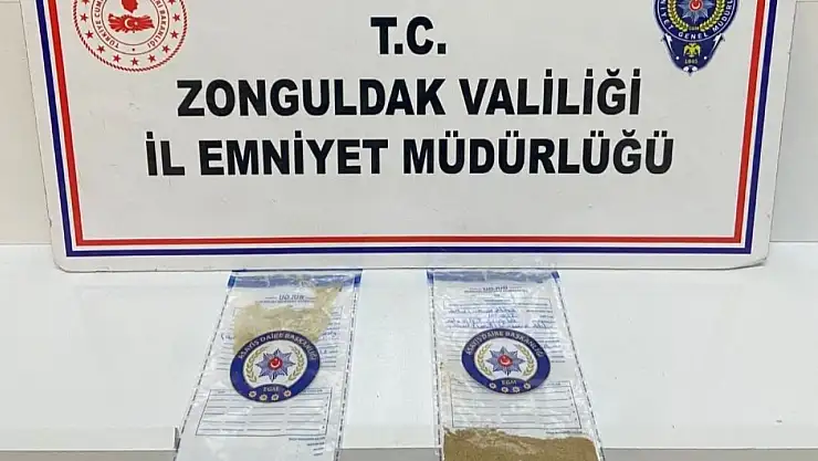 Kozlu'da uyuşturucu operasyonunda 3 gözaltı