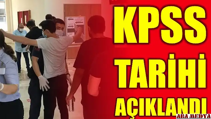 KPSS'de yeni tarih açıklandı
