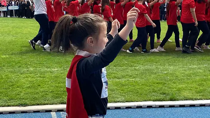 Küçük Bilge'nin coşkusu, 23 Nisan'a renk kattı