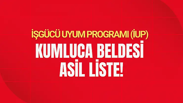 Kumluca Beldesi asil liste!