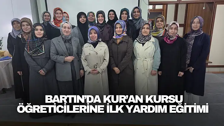 Kur'an Kursu Öğreticilerine İlk Yardım Eğitimi