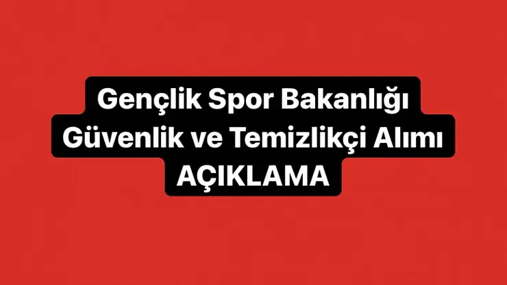 KURA SONUÇLARI HAKKINDA AÇIKLAMA