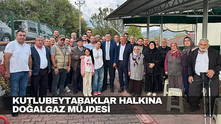 Kutlubeytabaklar'a Doğalgaz İçin İlk Adım Atıldı