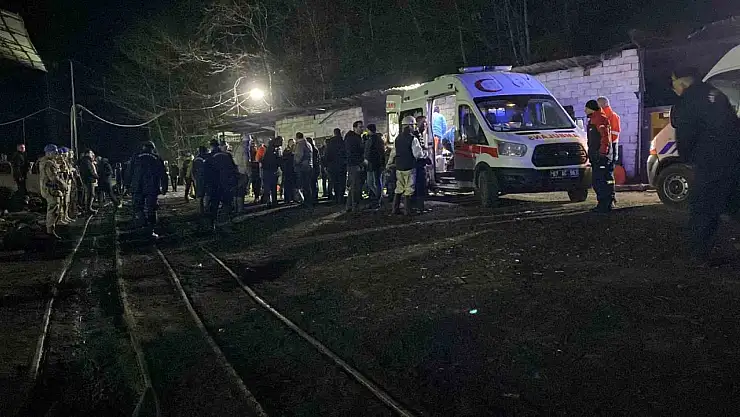 Madendeki göçükte kalan işçinin cansız bedeni 5 saat sonra çıkartıldı