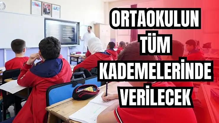MEB'den rehberlik dersi kararı