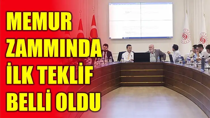 Memur zammında ilk teklif belli oldu