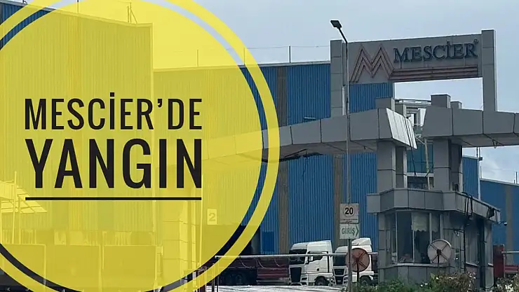 Mescier'de yangın