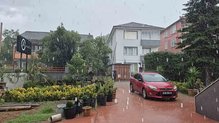 Meteorolinin uyardığı kentte şiddetli yağış