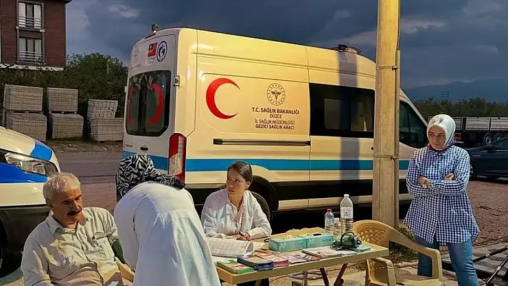 Mevsimlik tarım işçileri sağlık kontrolünden geçti