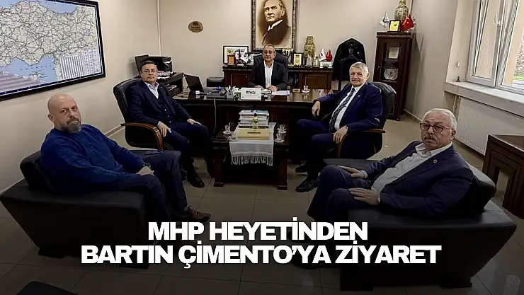 MHP Heyetinden Bartın Çimento'ya Ziyaret