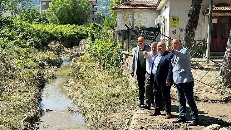 Milletvekili Aldatmaz Amasra'da incelemelerde bulundu