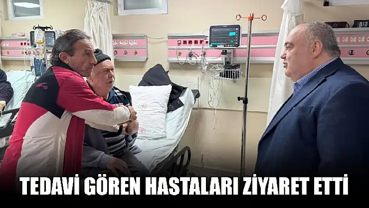Milletvekili Aldatmaz'dan Devlet Hastanesine ziyaret