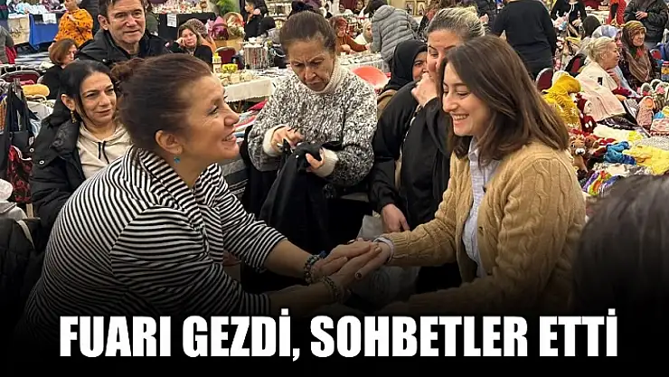 Milletvekili Bankoğlu fuarda