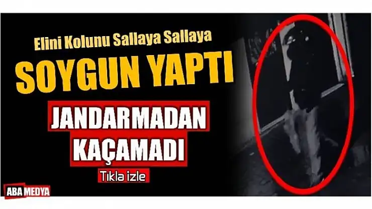 MOTOSİKLETLİ HIRSIZI JANDARMA YAKALADI
