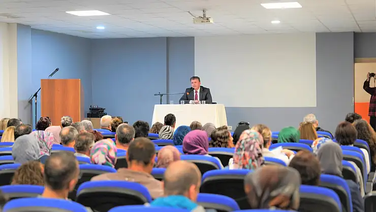 Müdür Aşcı öğrenci velileri ile bir araya geldi