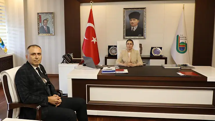 Müdür Hayal, Vali Arslan'ı makamında ziyaret etti 