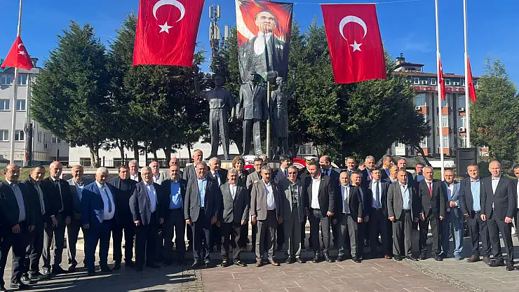 Muhtarlar günü gerçekleştirilen törenle kutlandı
