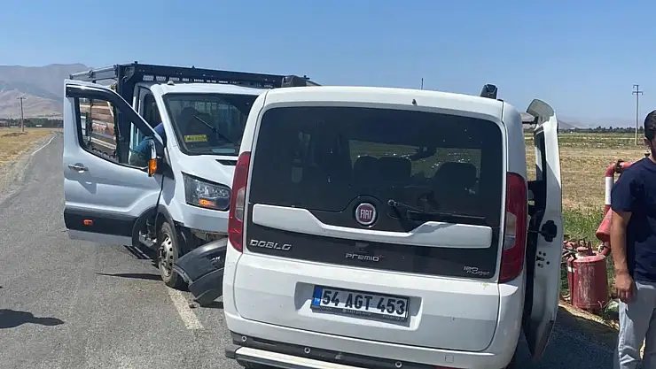 Muş'ta trafik kazası: 1 yaralı