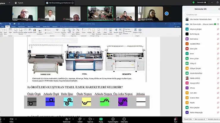 Öğrenciler sektör temsilcileriyle buluştu