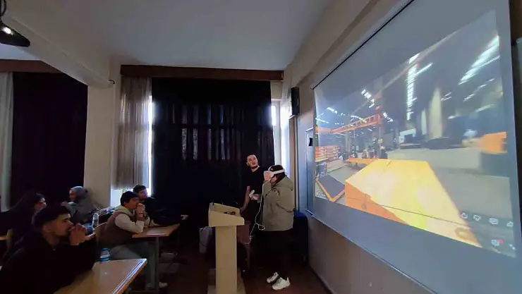 Öğrenciler sektörleri tanıyor