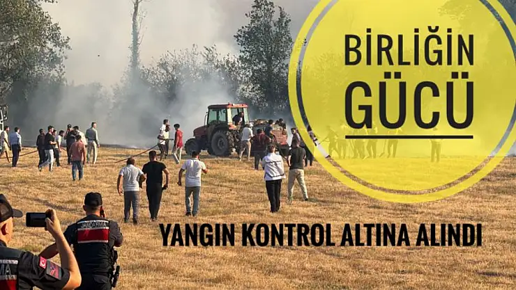 Orman Yangını Kontrol Altına Alındı
