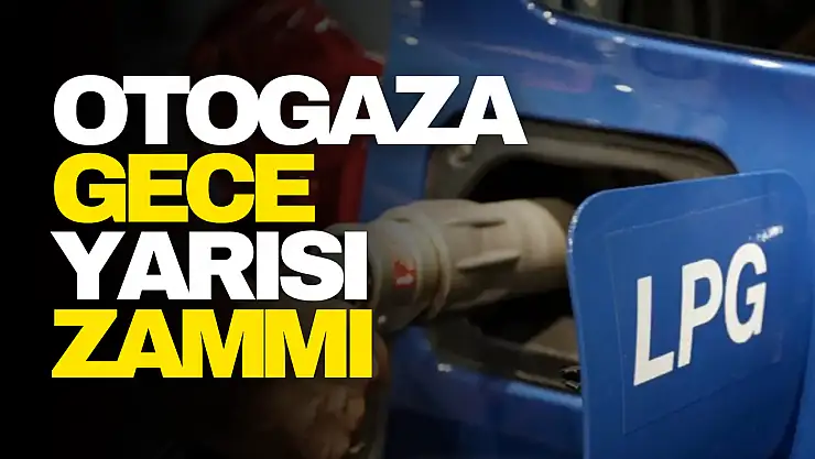 Otogaza Gece Yarısı Zammı