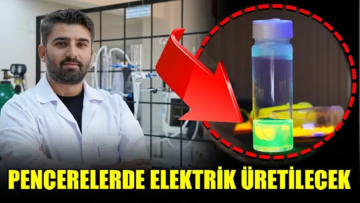 Pencereler elektrik üretecek