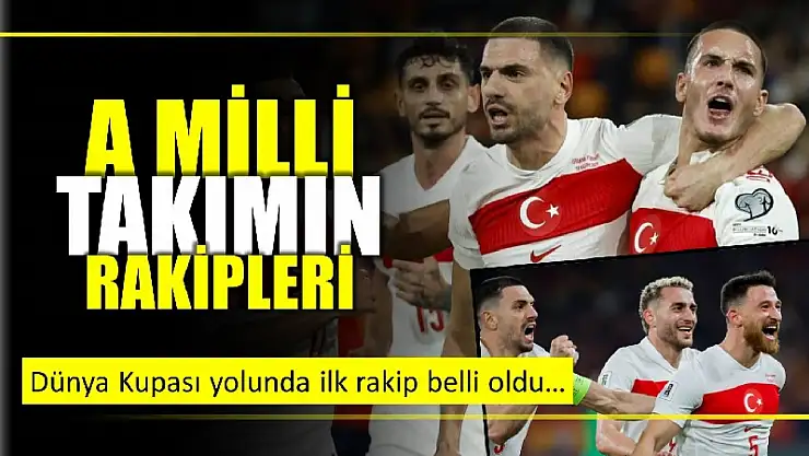 Play-off'taki rakibimiz belli oldu